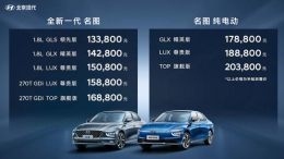 13.38万元起 全新一代名图&名图纯电动同步上市