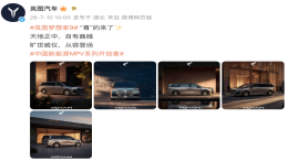 岚图汽车全新旗舰MPV定名“梦想家9”