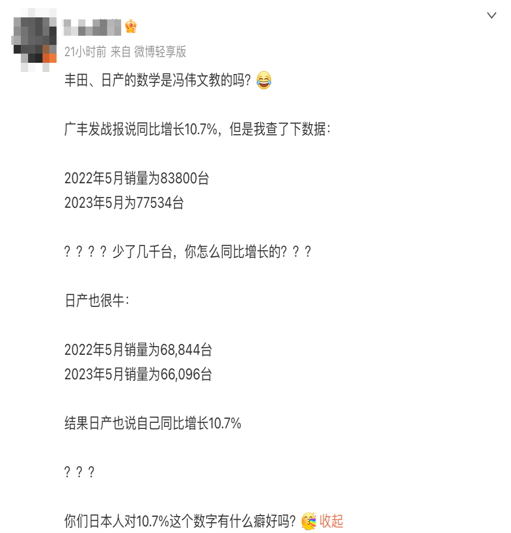 广汽丰田销量质疑，集团回应