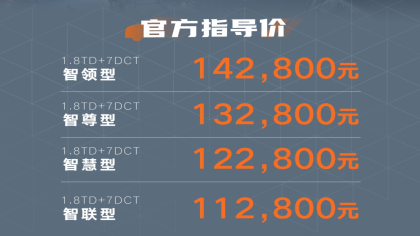 博越X正式上市，售价11.28-14.28万元
