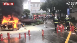 电动车频繁自燃爆炸太恐怖，网友：就像炸弹，停车要远离电动车