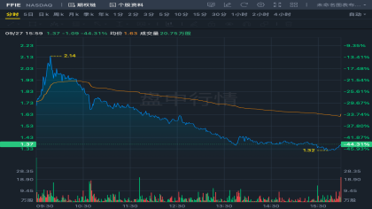 一则广告！FF股价暴跌44%