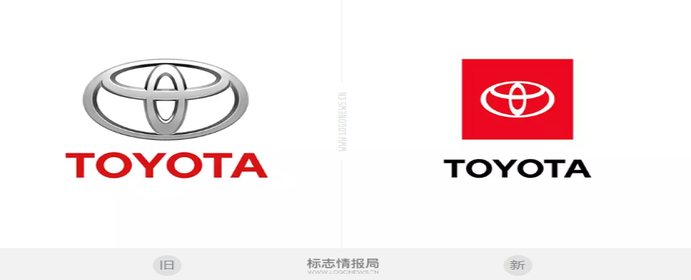 丰田汽车正式启用全新LOGO，开启“红头标”时代
