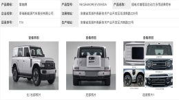 奇瑞iCAR V25申报信息曝光