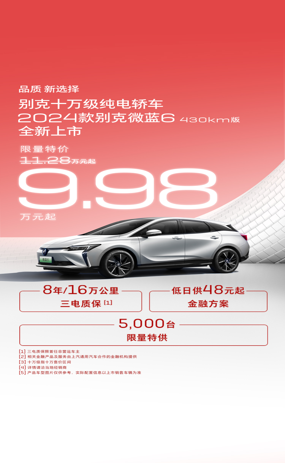 限时优惠！别克微蓝6售9.98万起