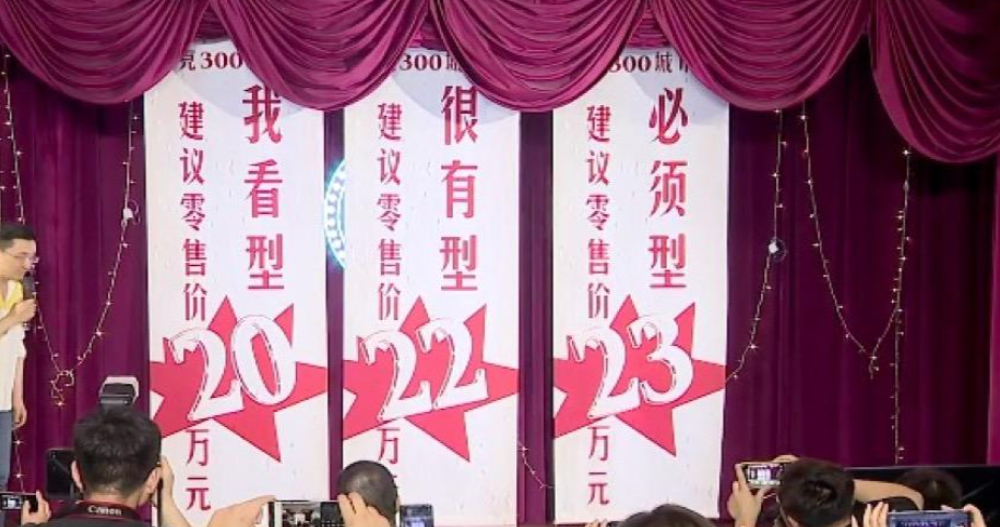 坦克300城市版上市售价20-23万元