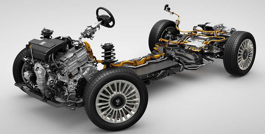 V6 3.5L プラグインハイブリッドシステム
