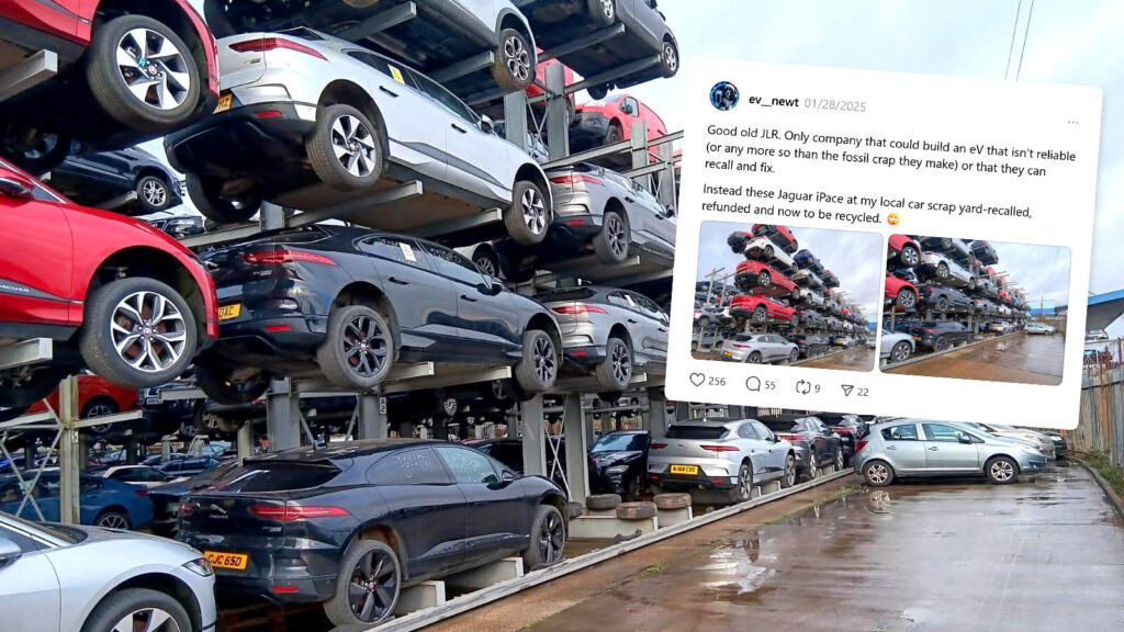捷豹 I-Pace EV 的悲惨结局，从世界年度汽车到废品场垃圾